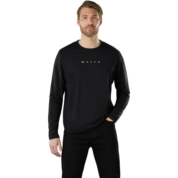 2025 Musto Da Uomo Evo Fast Dry Long Sleeve Tee 84200 - Black